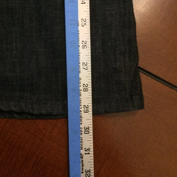 Seven for all Mankind 7fam bell bottom dark wash jeans 28 - Image 7