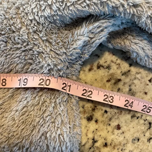 Patagonia‎ Gray Fleece Quarter Zip Pullover Sweatshirt Women's Size M - Image 6