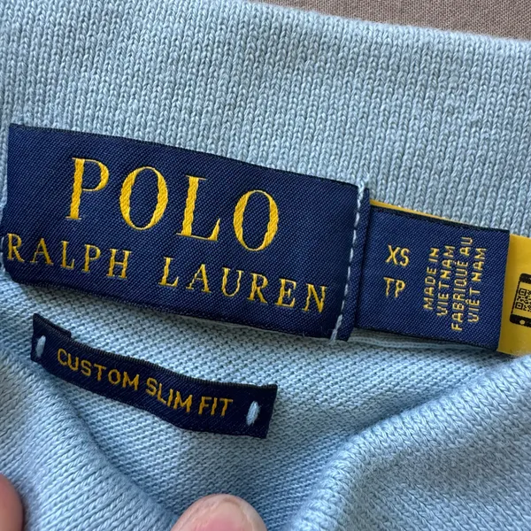 Vintage Polo Ralph Lauren Custom Slim Fit Polo Shirt - Image 4