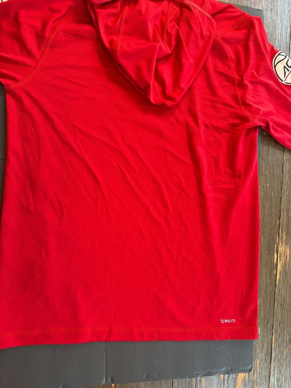 Adidas Men's NC State Wolfpack Locker Room Logo Freelift Long Sleeve - Image 6