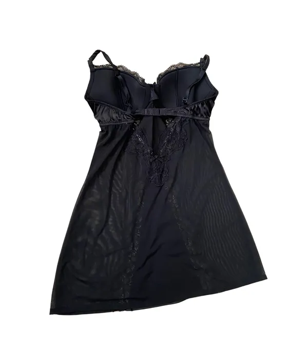 Black Lingerie Short Dress Teddy 🔥 - Image 2