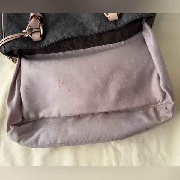 Michael Kors Brown Designer Tote Bag - Image 9