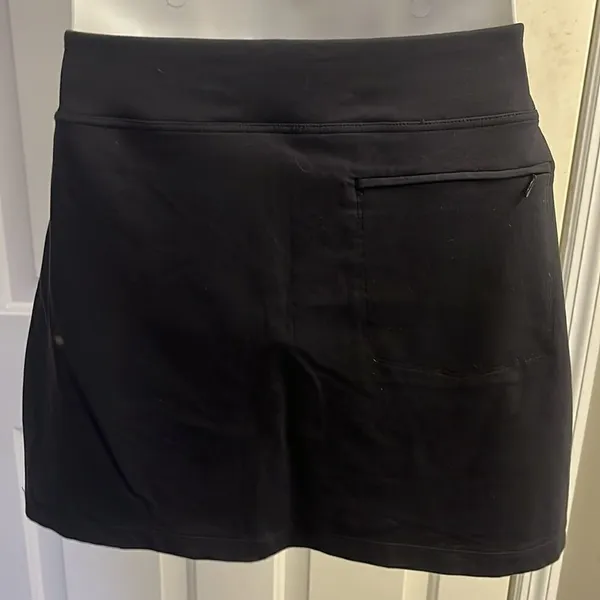 FootJoy Women’s Black Golf Skort with Built in Mesh Shorts with Pockets- Medium - Image 7
