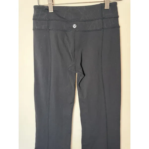 Lululemon Size 4 High Waisted Pants Size 4 Straight Leg Reversible Pants - Image 6