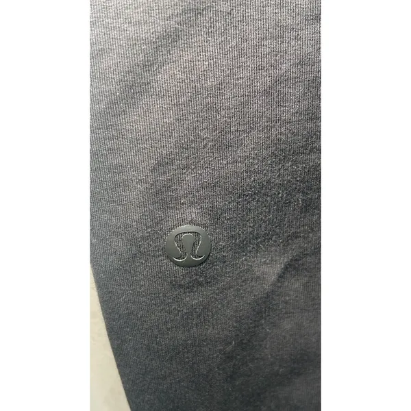 Lululemon Scuba Jogger‎ 6 Black High Rise Fleece Tapered Sweatpants Athleisure - Image 3