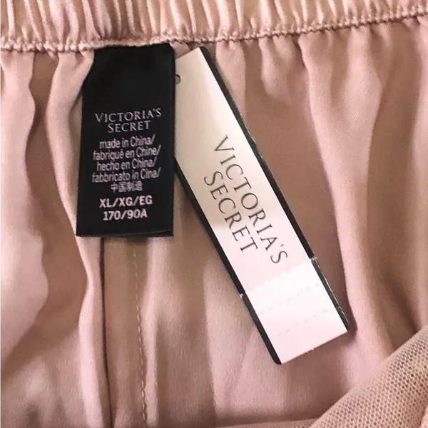 XL Sleep Shorts Victoria’s Secret Lace Silky Mauve New NWT - Image 4