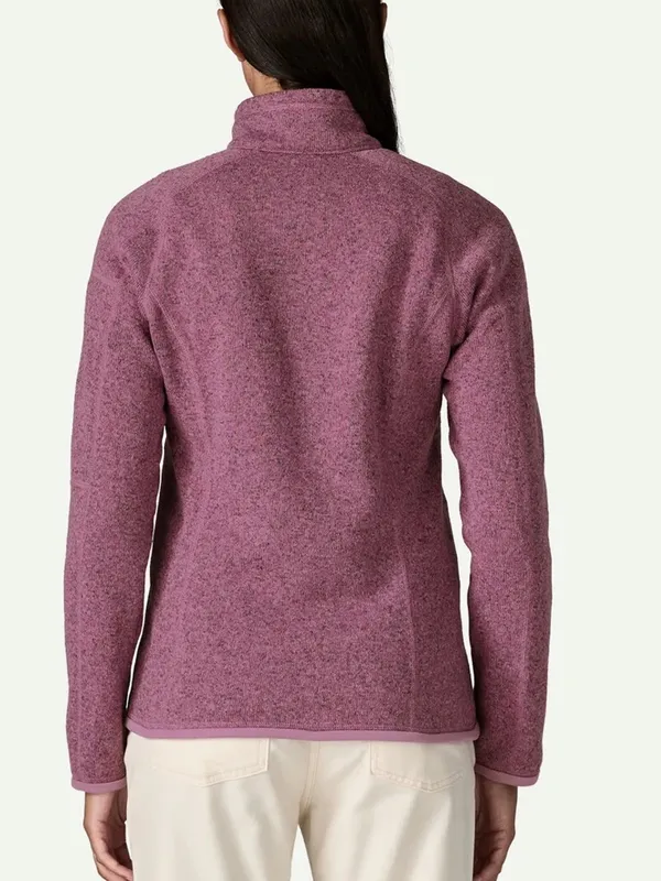 Patagonia Quarter-Zip Fleece Pullover - Obsidian Plum - Image 3