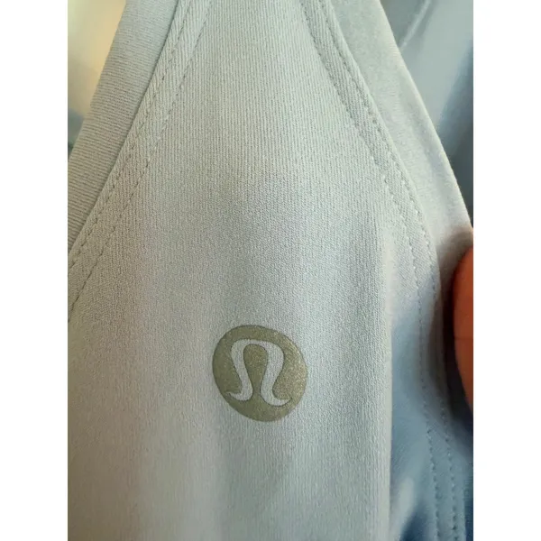 Lululemon Tank‎ Top Women L Blue Racerback Yoga Gym Activewear - Image 4