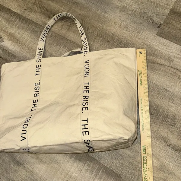 Vuori Rise And Shine Limited Edition Large Tote Bag, Viral Bag 2025! NewReusable - Image 7