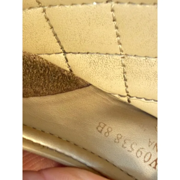 Cole Haan Air Tali Nude Patent Leather Peep Toe Wedge‎ Heels Beige Pumps - Image 12