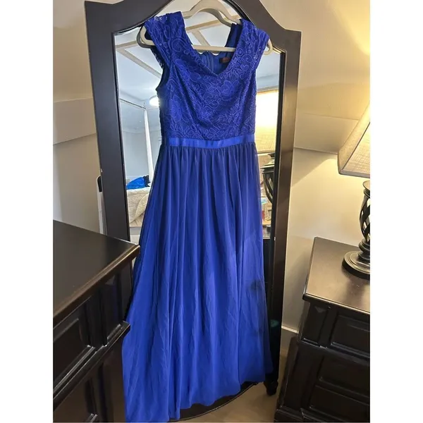 NEW Formal Bridesmaid Prom Dress 3/4 Sleeve Wedding Guest XL - Image 6