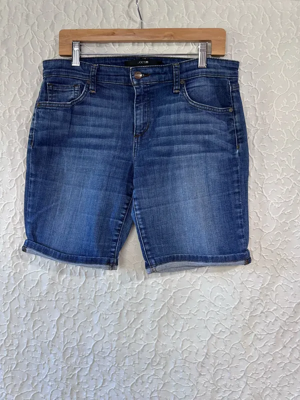 Joe’s Jeans Women’s Denim Jean Shorts Size 28 Stretch Blue - Image 9