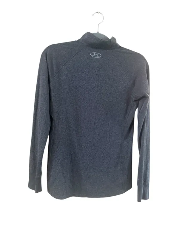 Women's Under Armour Long Sleeve 1/4 Zip Pullover Grey Size M - Image 3