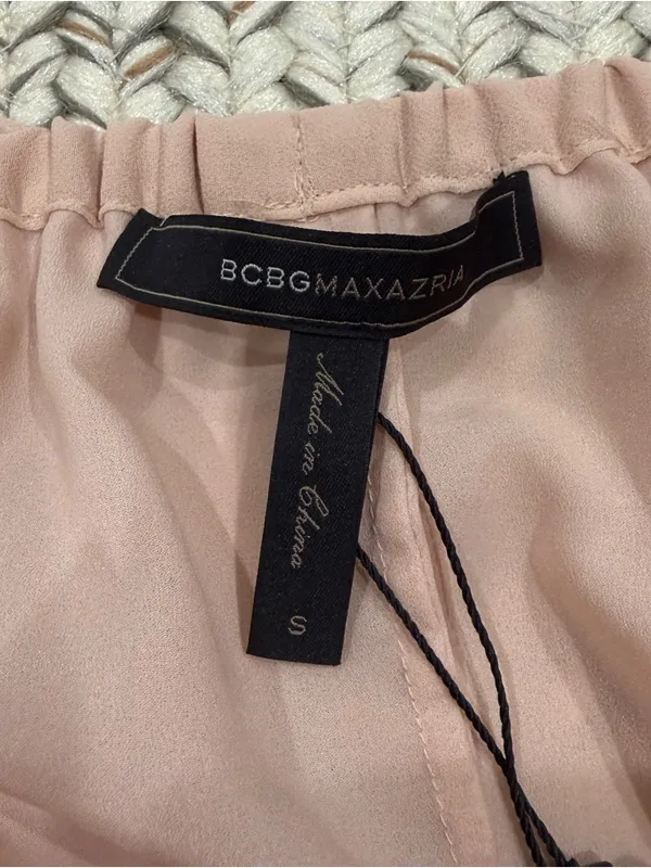 NWT BCBG MaxAzria Bare Pink Ruffle Skirt - Image 7