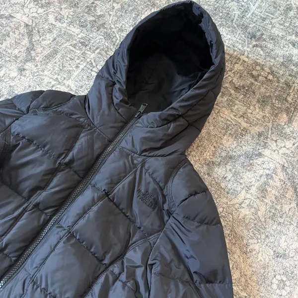 The North Face Gotham Parka II Black Down Insulated Hooded Jacket 550 XS - Image 2