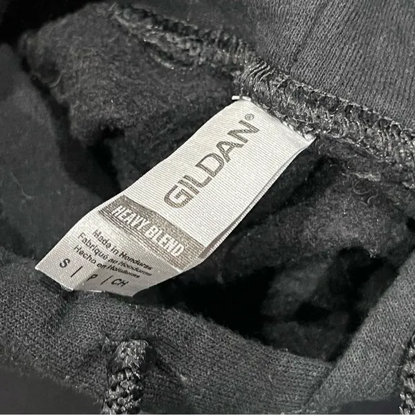 Tik Tok Black Logo Hoodie Women’s Small - Image 2
