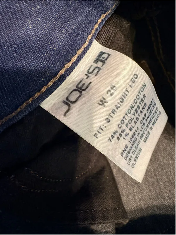 Joe's Jeans Blue Straight Leg Jeans Size 26 - Image 6