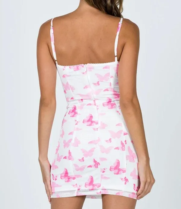 KAMRYN MINI DRESS PINK - Image 2