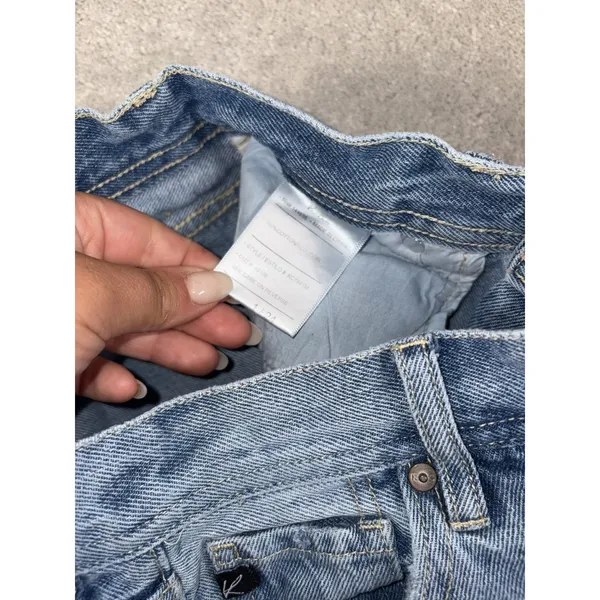 kancan‎ straight leg pants distressed 1/24 Blue Size undefined - Image 4