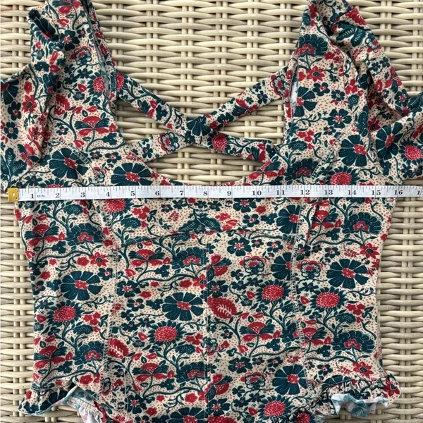 Free People Melanie‎ Long Sleeve Top medium cottagecore boho layered - Image 9