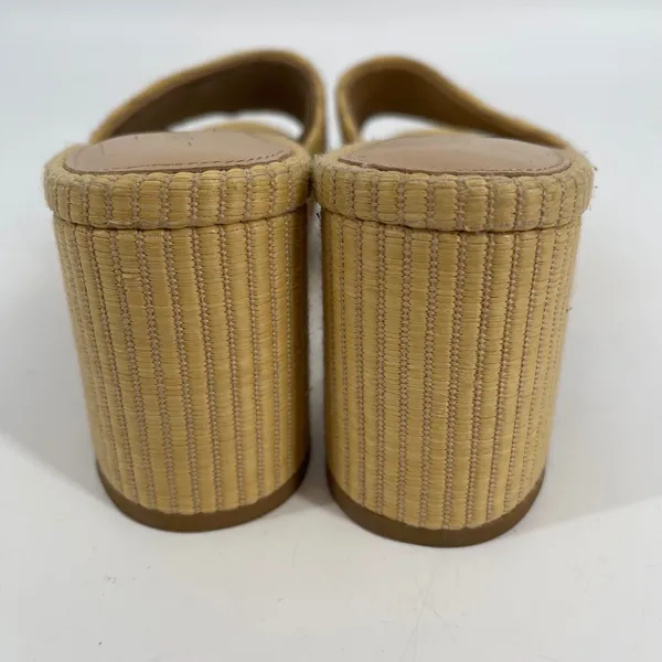 Veronica Beard DALI Woman's Woven Textured Platform Sandals‎ Size 7 Luxury - Image 5