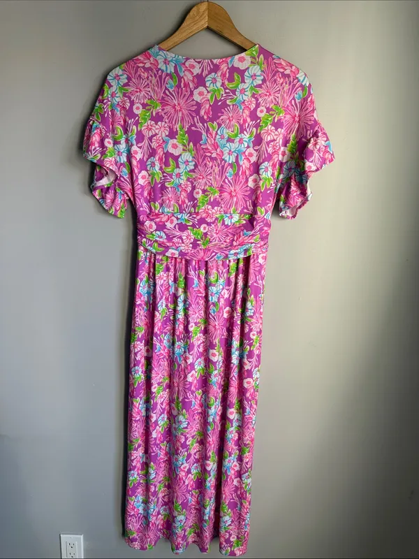 Lilly Pulitzer Anchorage Midi Dress Medium - Image 3