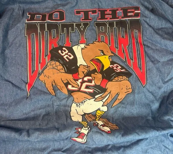 Atlanta Falcons Shirt Blue Size XL - Image 2