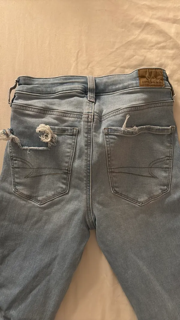 American Eagle Jeans Skinny Stretch Next Level light wash - Image 3