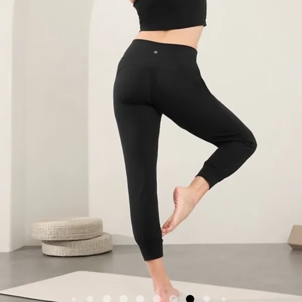 Athleta Salutation High-rise Black Jogger W-782 Sz S - Image 4