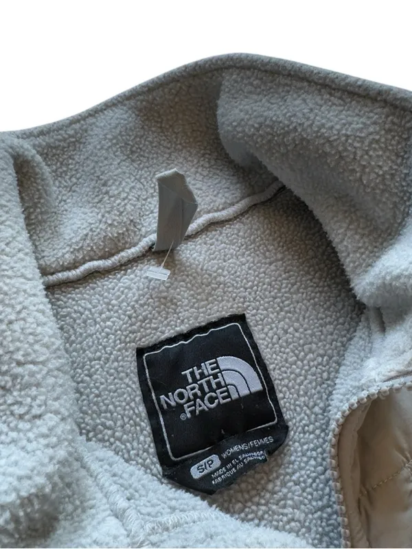 The North Face Hybrid Fleece Jacket Gray Full Zip Women’s Small Outdoor Gorpcore - Image 8