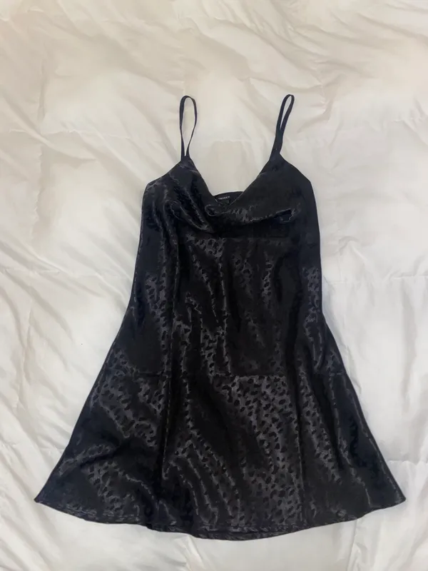 Forever 21 Black Slip Dress - Image 3