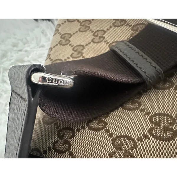 Gucci‎ GG 449171 canvas flap messenger bag - Image 10