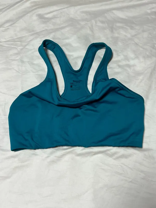 Teal Nike Sports Bra Size L - Image 2