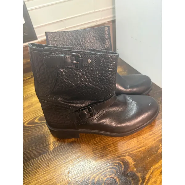 Massimo Dutti Black Boots Size 40 (Size 9)‎ - Image 2