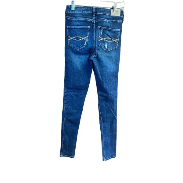 Abercrombie & Fitch ￼ distressed jeans Sz 27/31 - Image 2