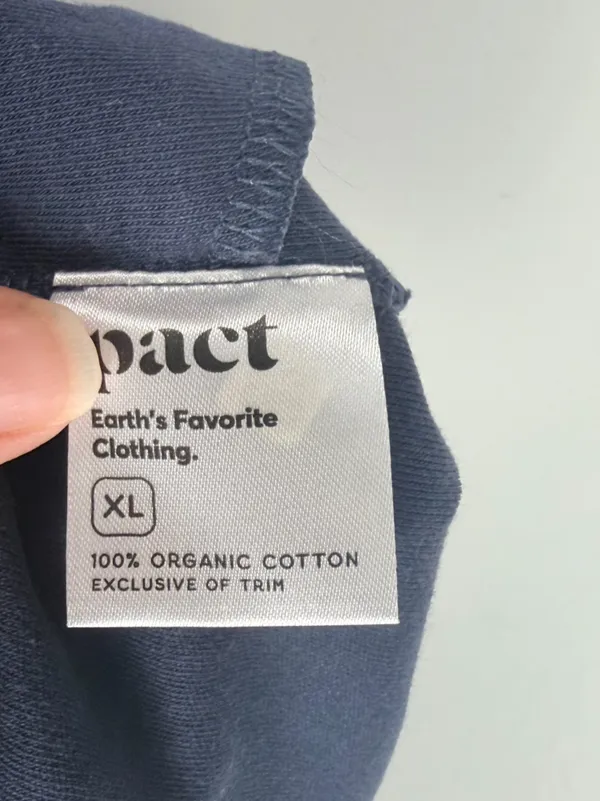 New Pact organic airplane jogger midnight blue size xl - Image 8