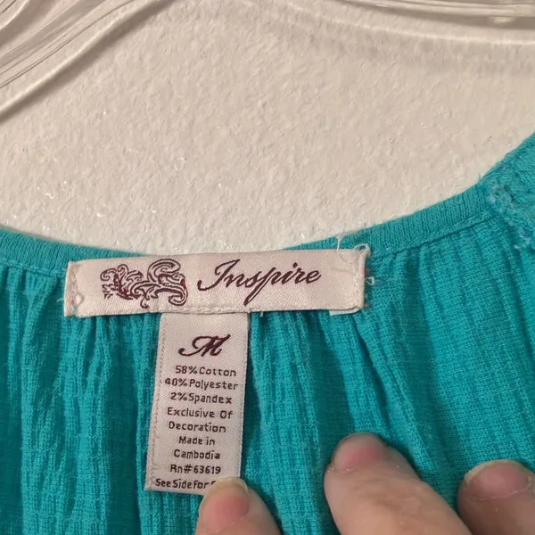 FINAL MARKDOWN Inspire peasant style top medium - Image 3