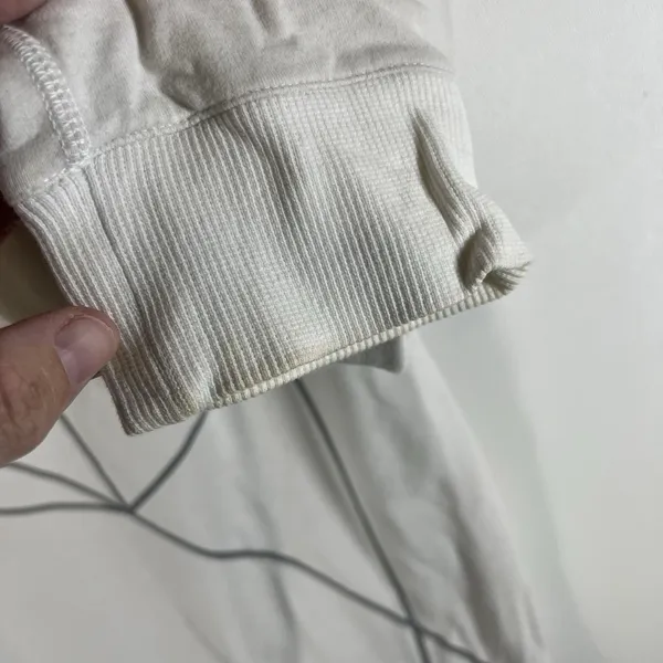 Lululemon Love Pullover Reflective Sweatshirt Top Size 10‎ white Preppy Running - Image 5