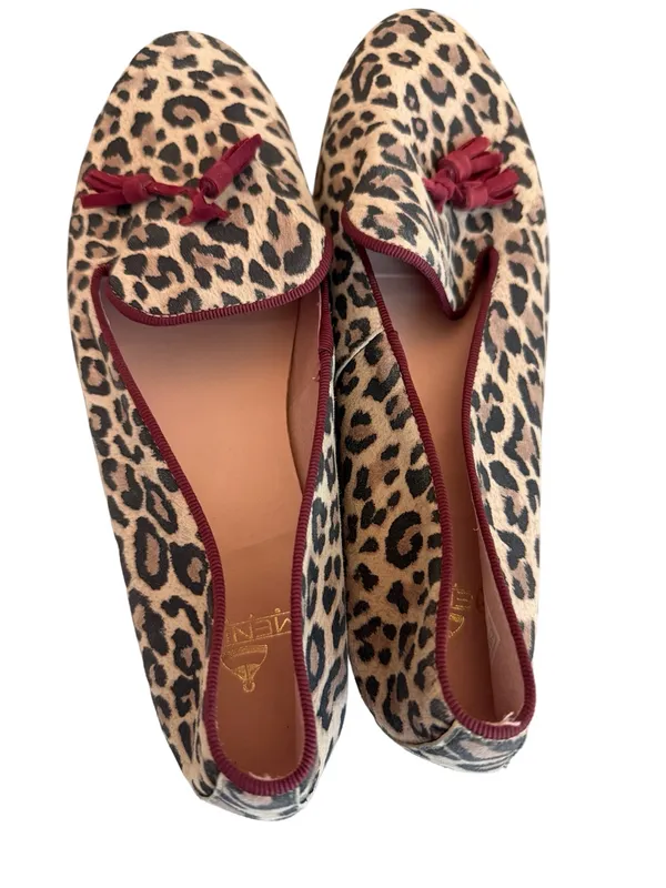 Menina Step Animal Print Loafers Shoes Slip-On Comfort Flats Size 41 EU 10 Women - Image 6