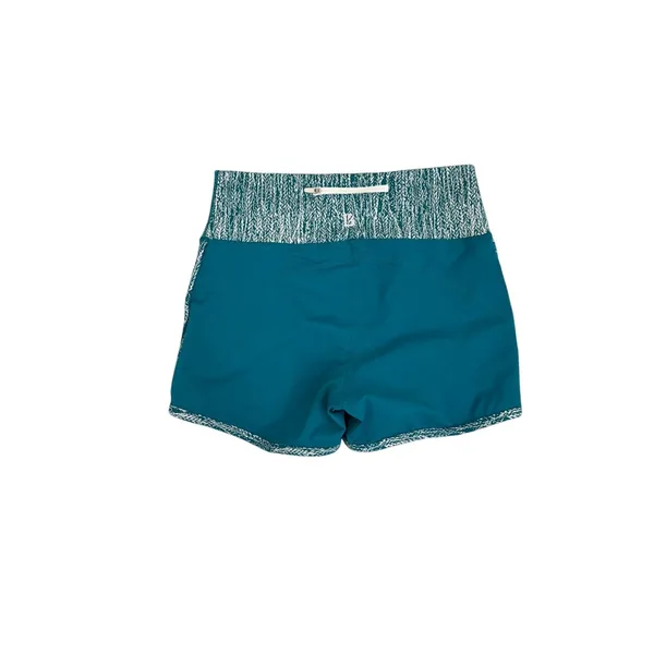 Buffbunny Collection Teal Running Teal Stretch Athletic Shorts Size Small - Image 2