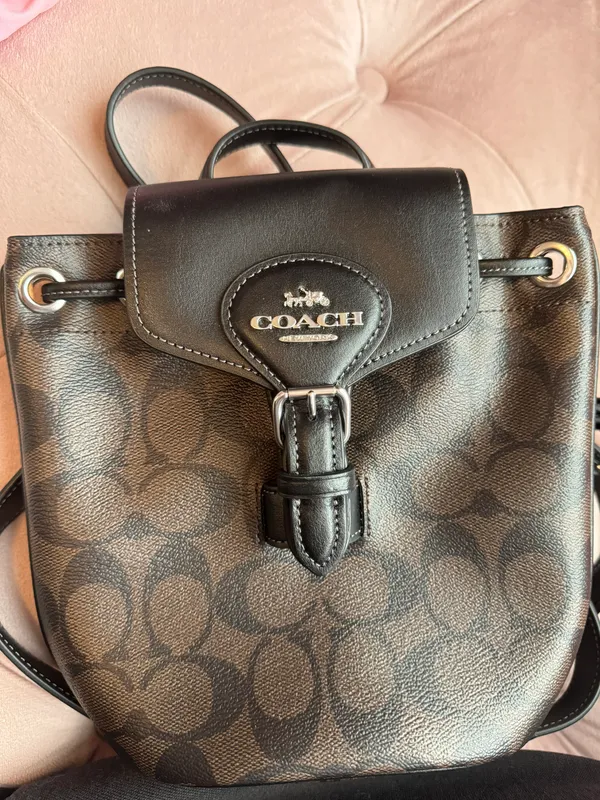 Coach mini  bucket backpack - Image 9