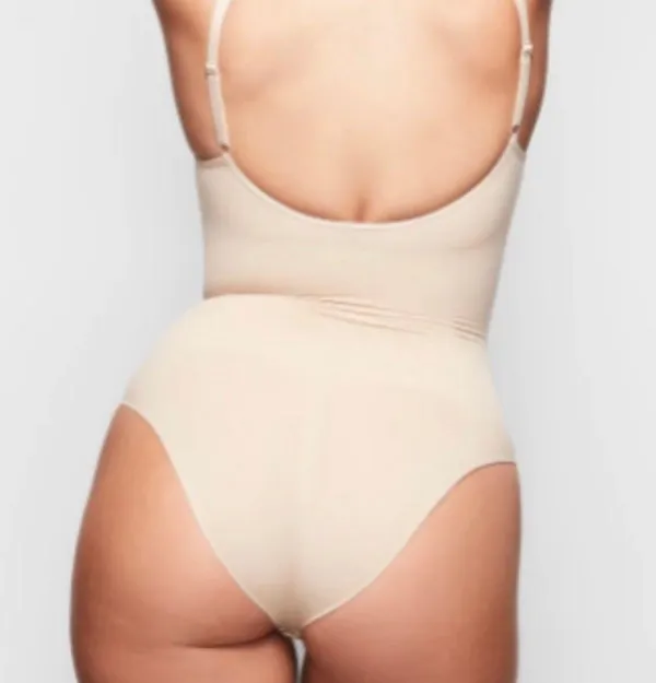 Skims Sculpting Bodysuit W. Snaps Xxs/Xs - Image 3