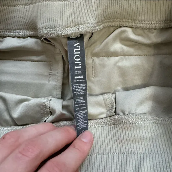 Vuori Tan Khaki Jogger Pants - Image 5