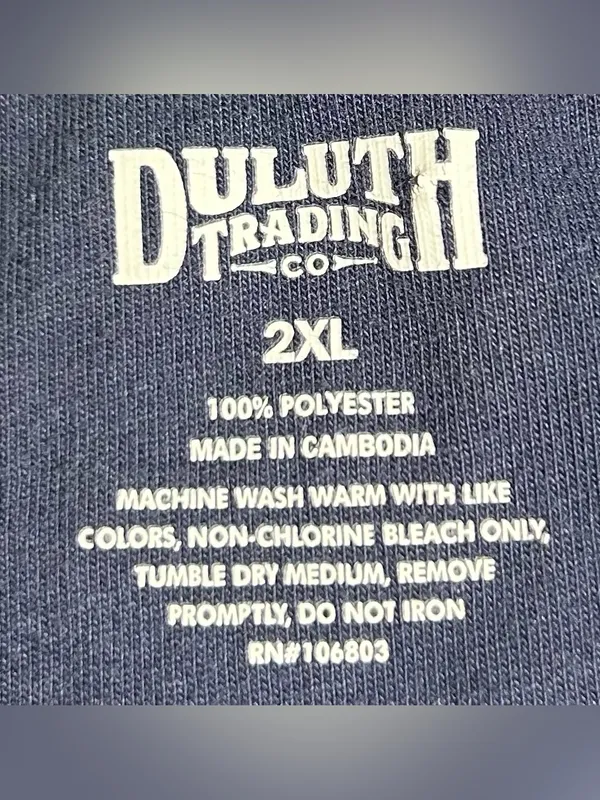 Duluth Trading Co Women’s Size 2XL Grey Frost Lake Fleece Pullover - Image 3