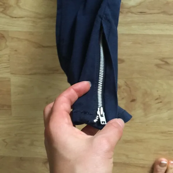 Blue ankle pants express Size 2 - Image 2