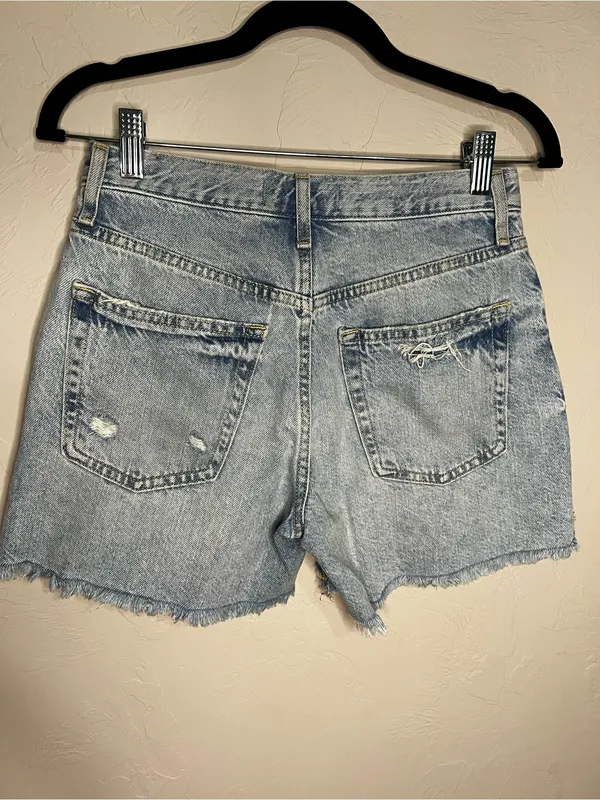 We‎ The Free Revolve Maggie Button Fly 90’s Retro Distressed Denim Shorts - Image 6