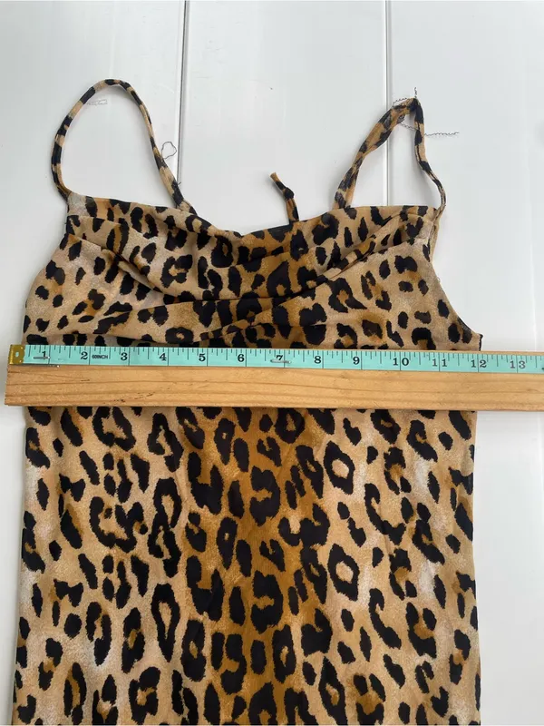Forever 21 Animal Print Mini Dress, Size S - Image 5