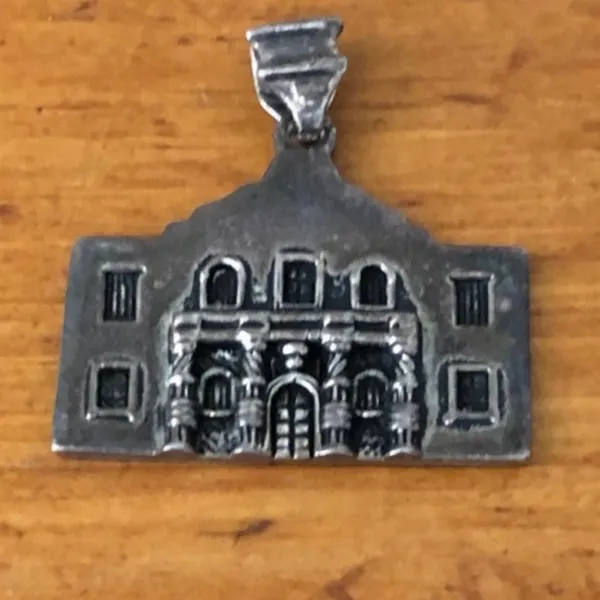 Navika The Alamo San Antonio Texas Sterling Silver 925 Pendant Charm - Image 2