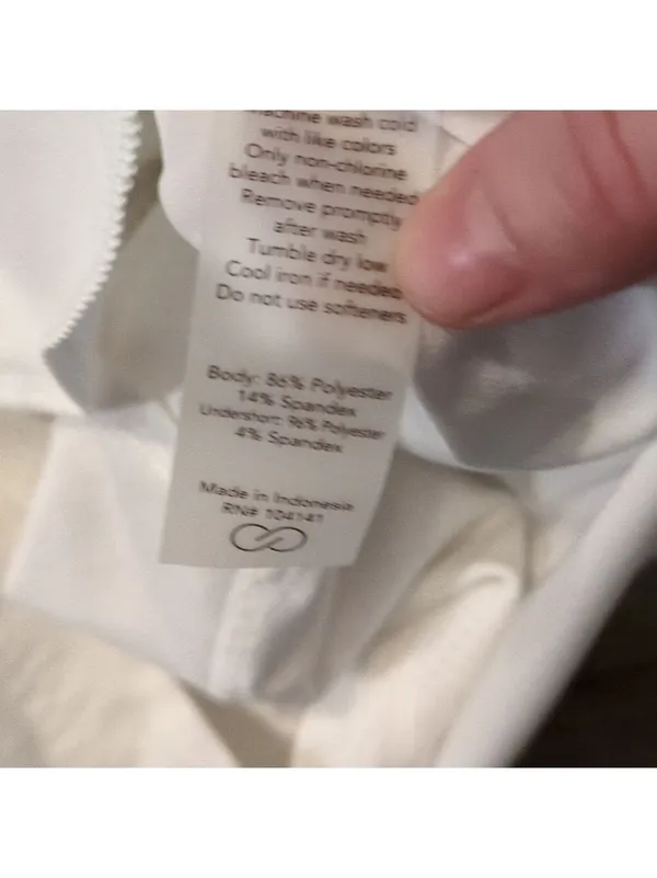 Calia By Carrie Underwood Pure White Birdie Golf Skort Size Small - Image 9