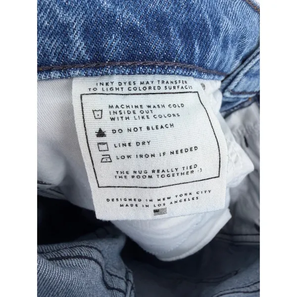 AYR The Couch Slouch Jeans 24S Medium Wash High Rise Relaxed Tapered 90s Denim - Image 11
